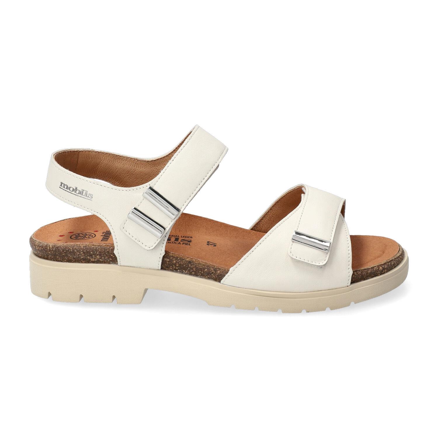 sandales femme modèle Selna blanc casse - Mephisto